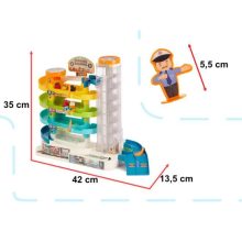 Garázs 4 Szintes Elektromos Lift + 6 Autó