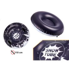 Felfújható szánkó csúszda hóba, kerékkel, gumiabronccsal 110cm x 26cm