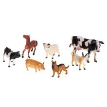 Haszonállatok allat Figurák 7db + Szőnyeg És Kiegészítő Készlet