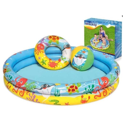 Bestway 51124 Pool Labdás Körpancsoló Medence 122cm