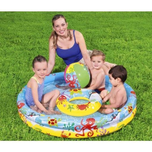 Bestway 51124 Pool Labdás Körpancsoló Medence 122cm