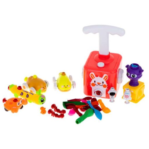 Aerodinamikus Autó Nyúl Ballon Kilövő Lufi Autó