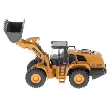 Kotró Kerekes Rakodó Buldózer Fém Modell Die-cast H-toys 1813 1:60