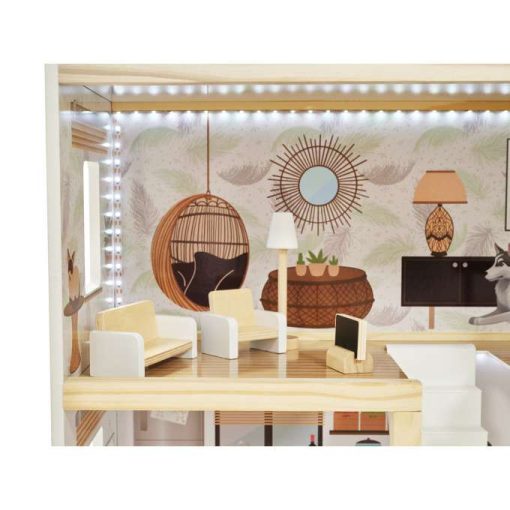 Fa Babaház Floro Boho Led 74cm