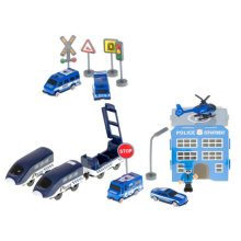  Vonat És  Rendőrautópálya 92 Elem ~300cm