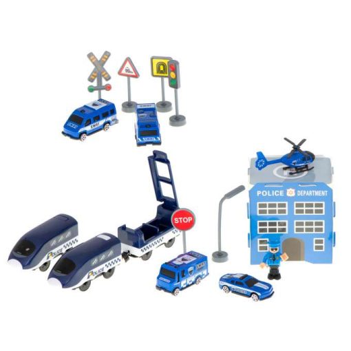  Vonat És  Rendőrautópálya 92 Elem ~300cm