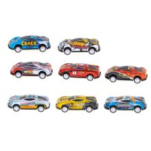 Fém Autó  8 Db-os Készlet