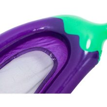 Hálós Felfújható Úszómatrac Padlizsán 250cm Xxl