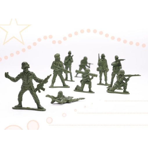 Katonák Katonai Bázis Figurák  114db