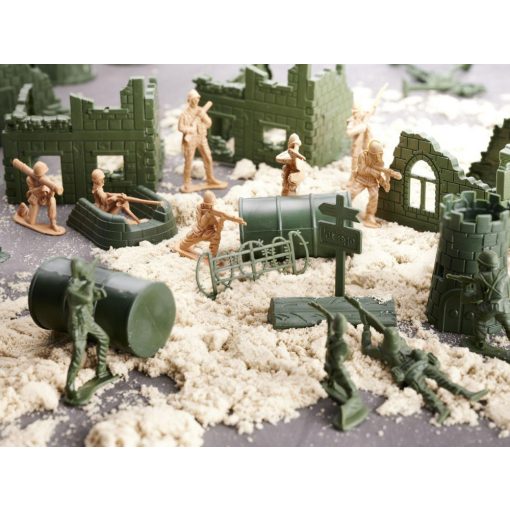 Katonák Katonai Bázis Figurák  114db