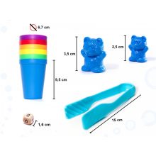 Montessori Matematikai Oktató Szortirozó Játék 44/116db