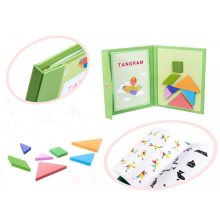Mágneses Könyv Puzzle 3d Tangram Blokkok