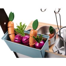 Fából készült konyha gyerekeknek MDF kiegészítőkkel LOFT XXL 96cm