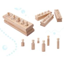 Montessori Válogató Fahengersúlyok