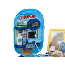 Orvosi Szett Tartozékokkal 34db-es Bőröndben. + Asztal