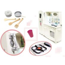 Xxl Fa Játék Konyha Ledes Világítással 103cm