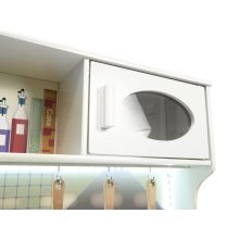 Xxl Fa Játék Konyha Ledes Világítással 103cm