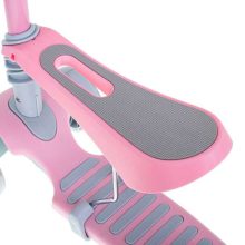 Háromkerekű Robogó 3 Az 1-ben Üléssel, Rózsaszín Led Mérleggel