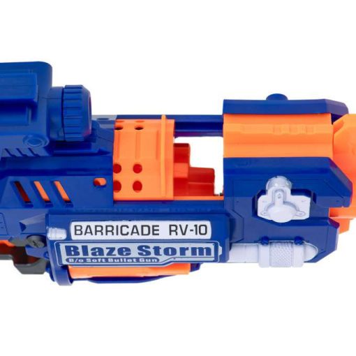 Puska Habdobos Dartshoz + Irányzék + 20 Db Kék Darts