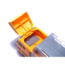 Szállító Teherautó Tir Kilövő + Fém Autók Építőipari Gépek