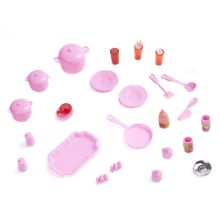 Bababútor Konyha 3 Szegmenses Hűtőszekrény + Led + Hangok + Egy Baba