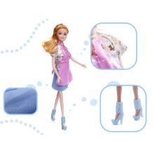 Bababútor Konyha 3 Szegmenses Hűtőszekrény + Led + Hangok + Egy Baba