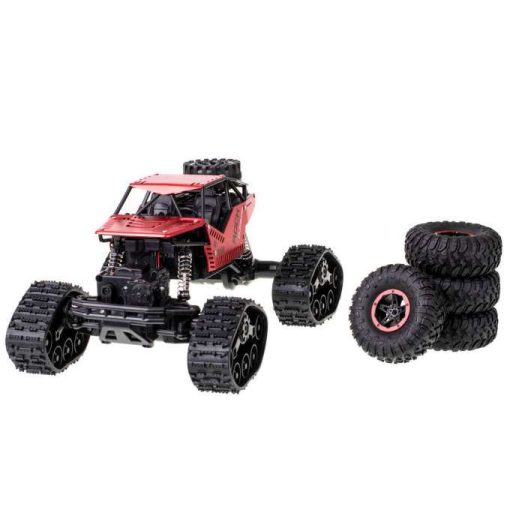 Távirányítós Rc Autó Rock Crawler 4x4 Lhc012 Auto 2in1 Piros