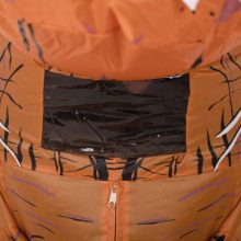 Jelmez karneváli jelmez álarc felfújható dinoszaurusz T-REX óriásbarna 1,5-1,9 m