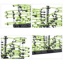 Sötétben Világító Spacerail 4-es Szintű Labdapálya Golyópálya 72cm X 34cm X 36cm