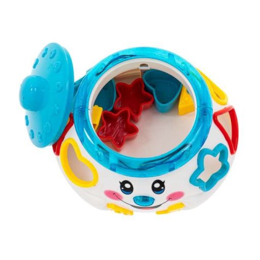  Interaktív És Oktató Játék, Élénk Színek Játszó Zene Pot Blokk