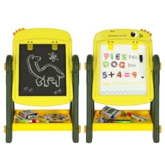   kétoldalas mágneses kréta számláló kreatív tábla dinoszaurusz