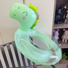 Felfújható bébi úszógumi, orrszarvú mintás, üléssel, 70cm