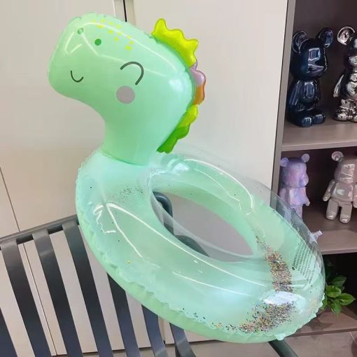 Felfújható bébi úszógumi, orrszarvú mintás, üléssel, 70cm