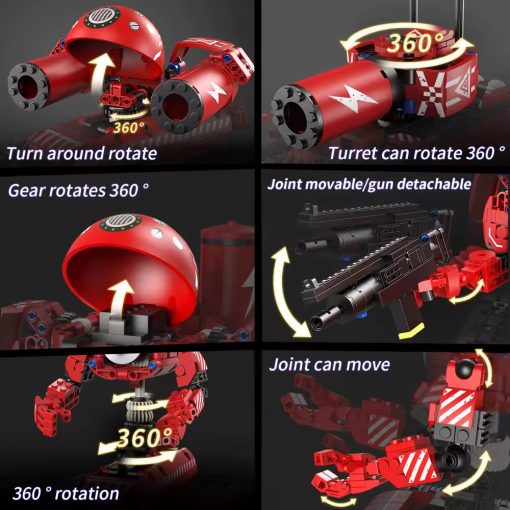 Interaktív robot programozható 5 az 1-ben távirányítóval, beltéri és kültéri használatra