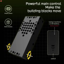 Interaktív robot programozható 5 az 1-ben távirányítóval, beltéri és kültéri használatra