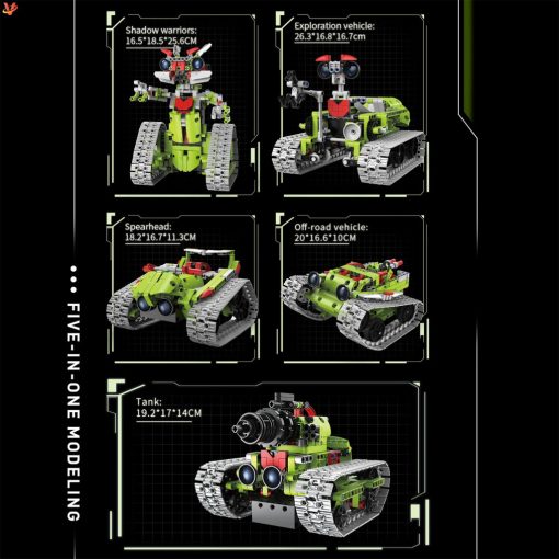 Interaktív robot programozható 5 az 1-ben távirányítóval, beltéri és kültéri használatra